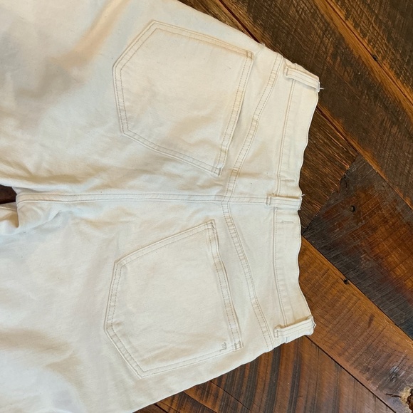 Madewell The ’90s Straight Jean Vintage Canvas Cream High Rise Size 27 - Picture 9 of 16